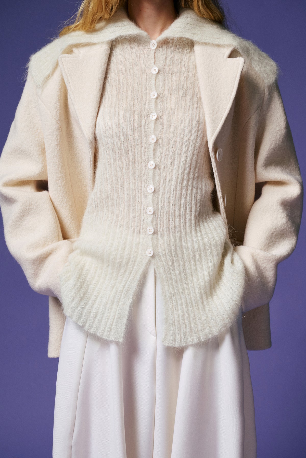 Mabel Cardigan - Off White — view 7
