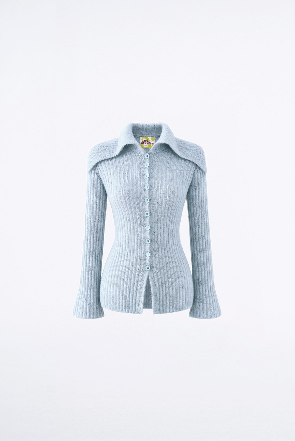 Mabel Cardigan - Light Blue — still life