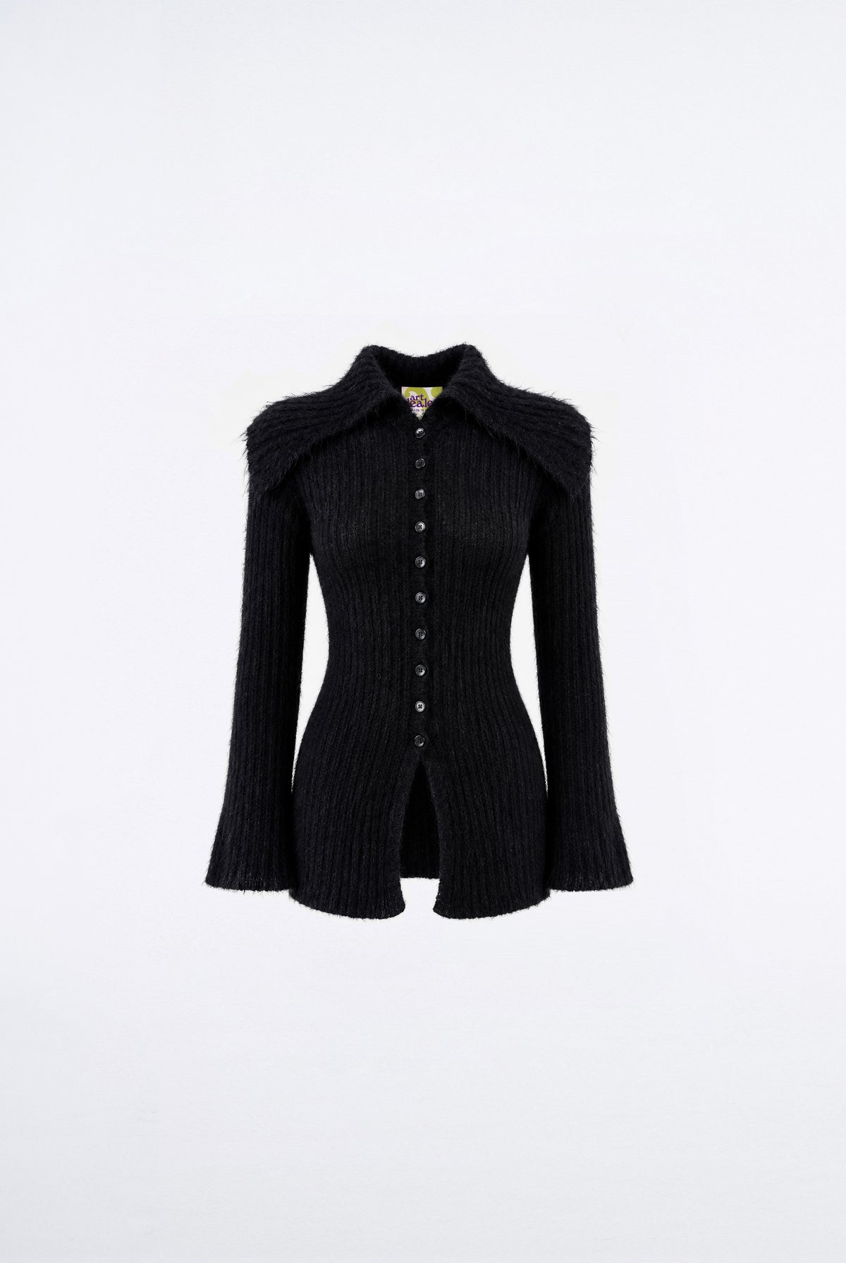 Mabel Cardigan - Black Onyx — still life