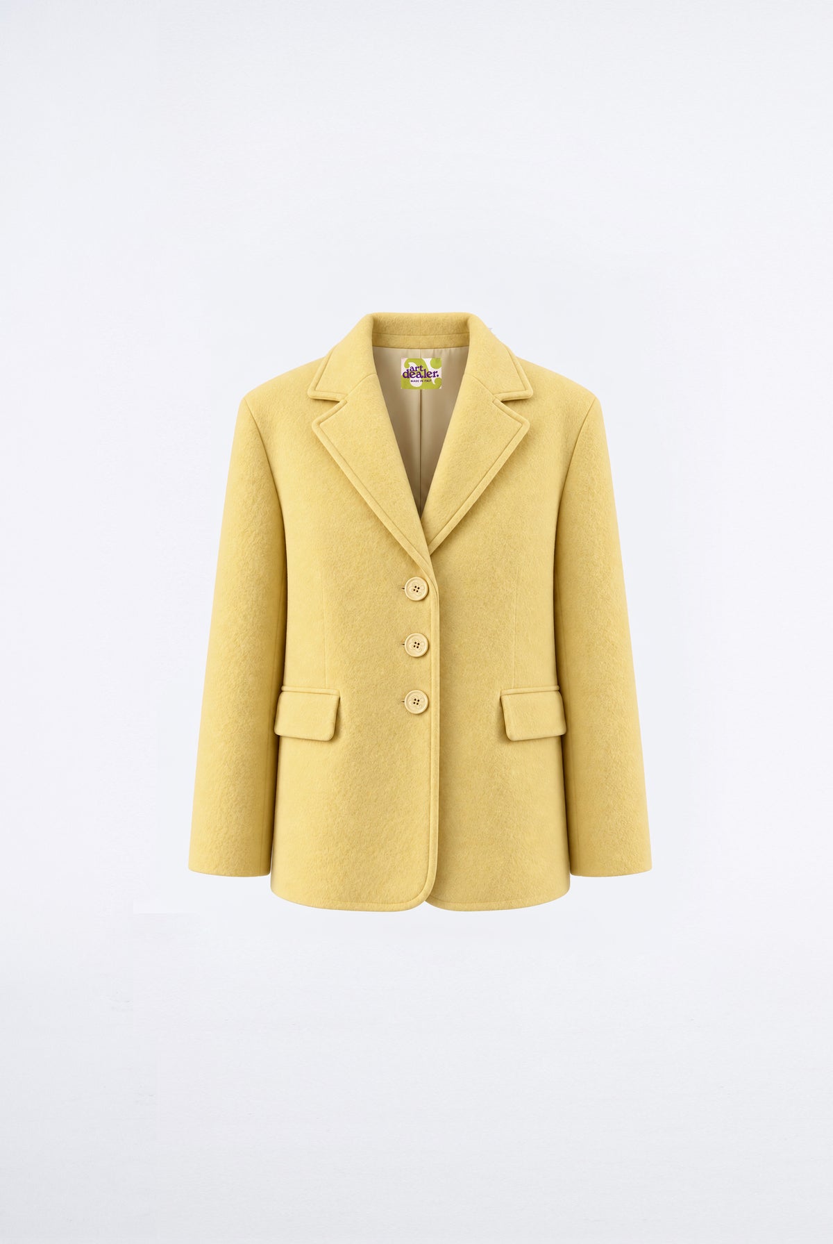Daria Jacket - Yellow — still life