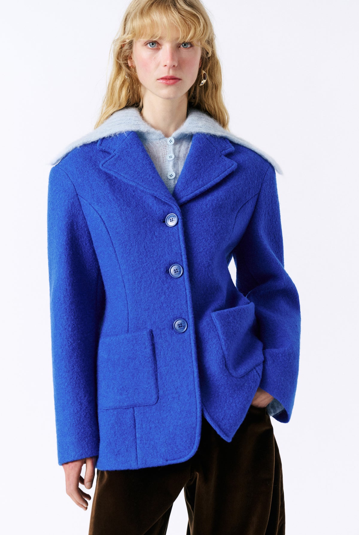 Selma Jacket - Blue — view 2