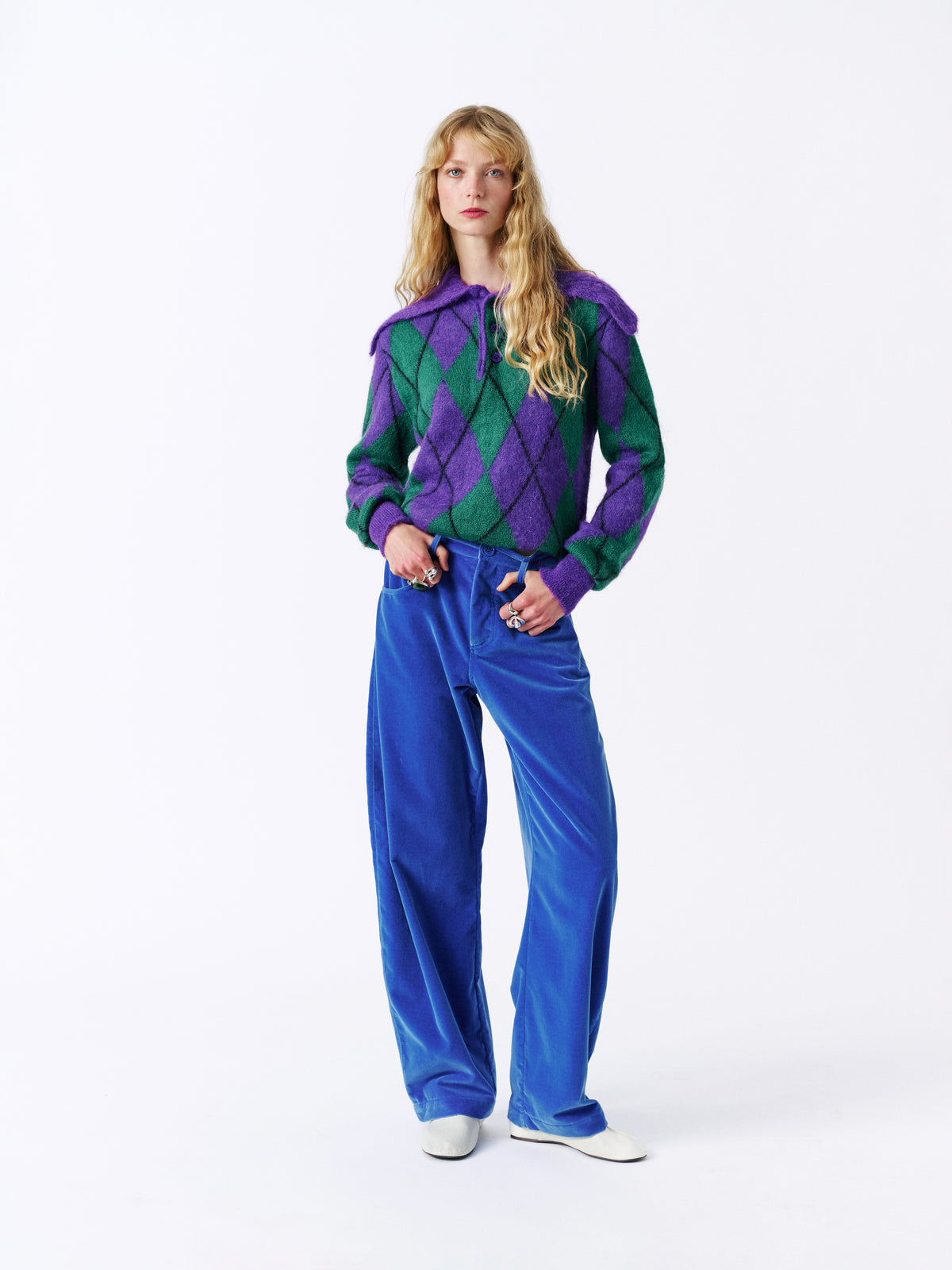 ADFW26042 HQ-2026-09-22-R2 image 2/6 – Amy Trousers Dusty Blue