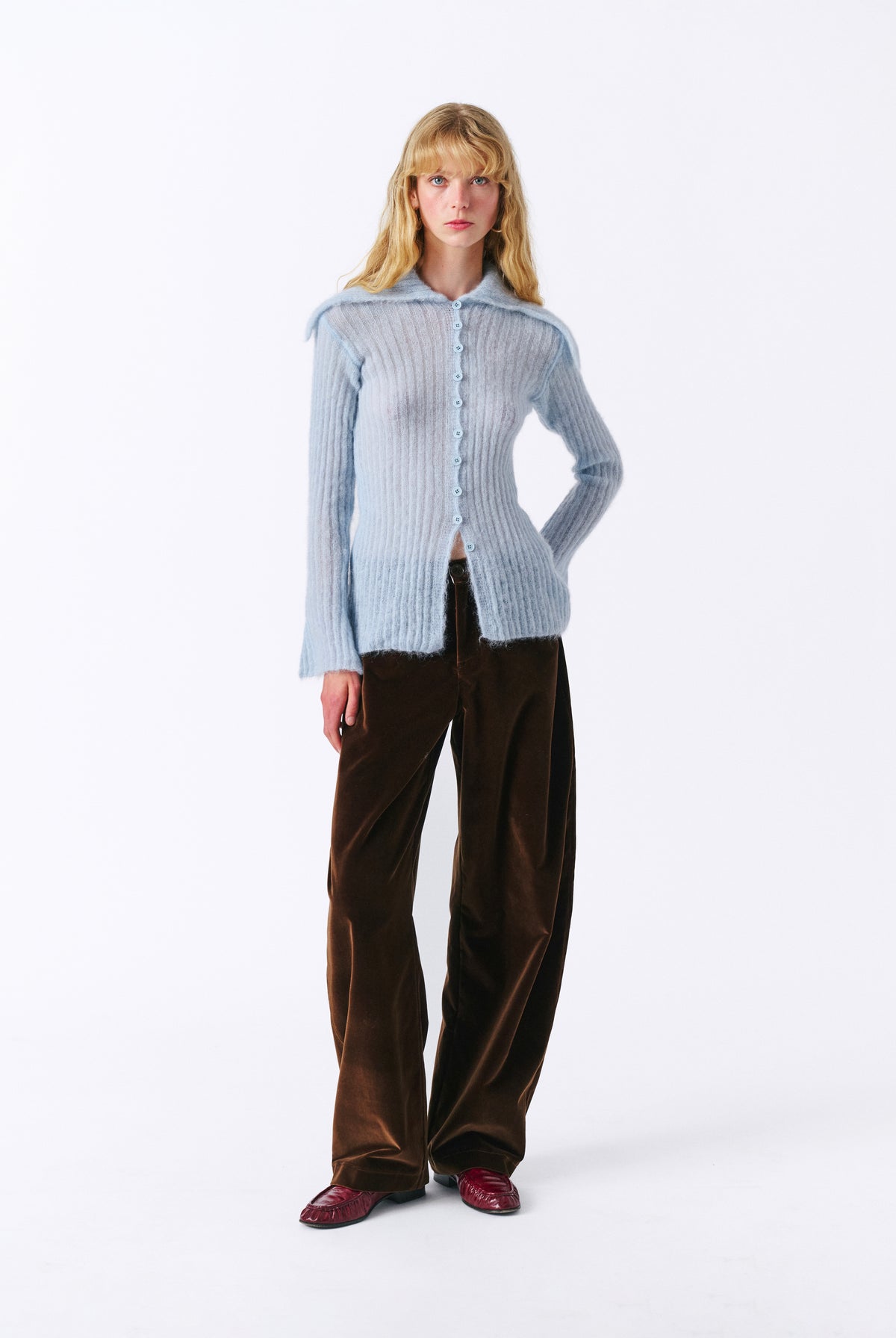 ADFW26041 HQ-2026-09-22-R2 image 2/4 – Amy Trousers Chestnut Brown