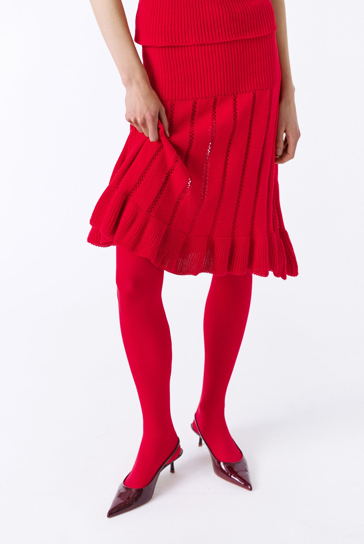 Bruschetta Skirt Red – image 2 of 9