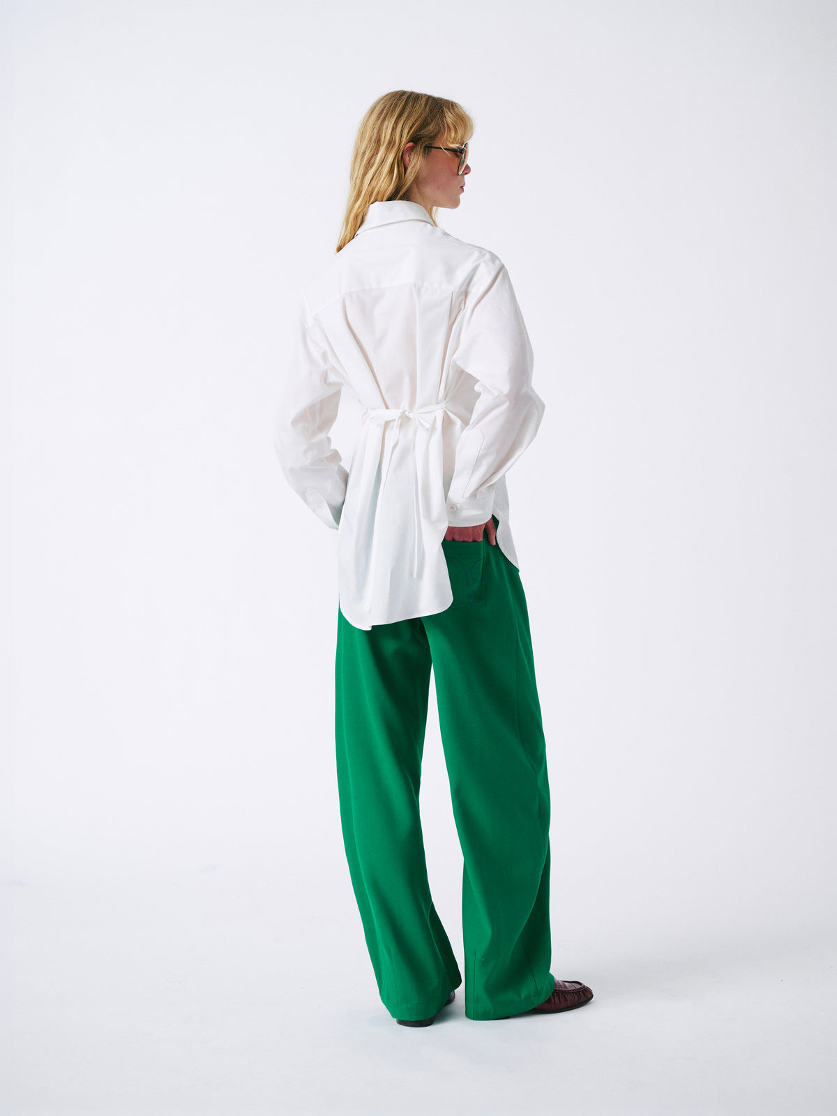 ADFW26043 HQ-2026-09-22-R2 image 3/5 – Amy Trousers Golf Green
