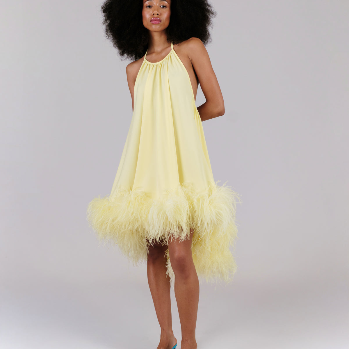 Georgia Dress Chamomile – Art Dealer
