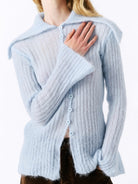 Mabel Cardigan - Light Blue — view 3