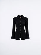 Mabel Cardigan - Black Onyx — still life