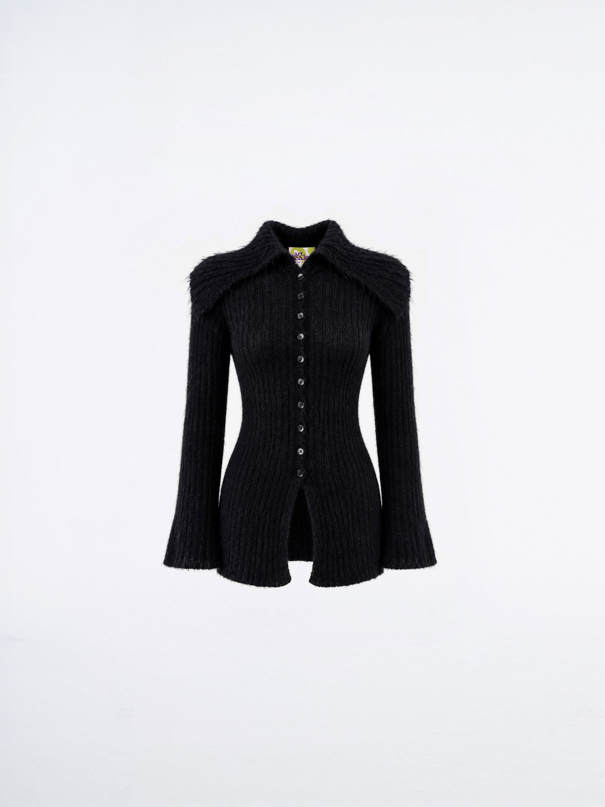 Mabel Cardigan - Black Onyx — still life