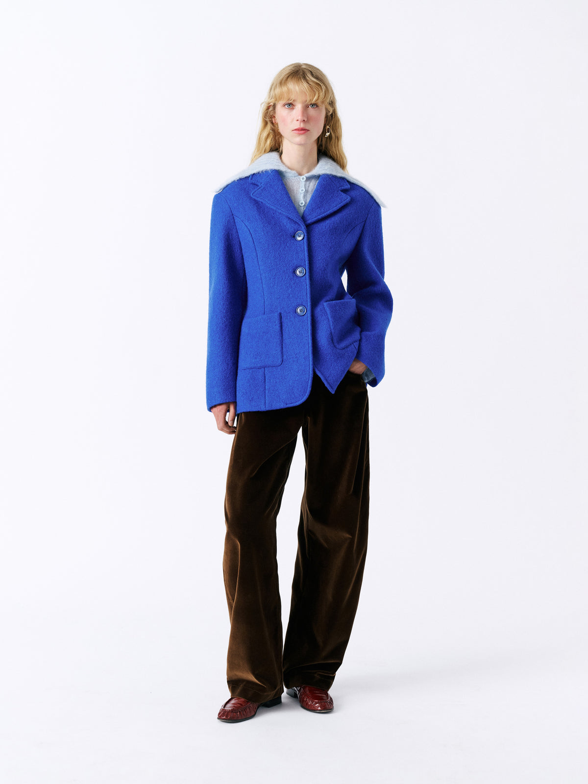 Selma Jacket - Blue — view 1