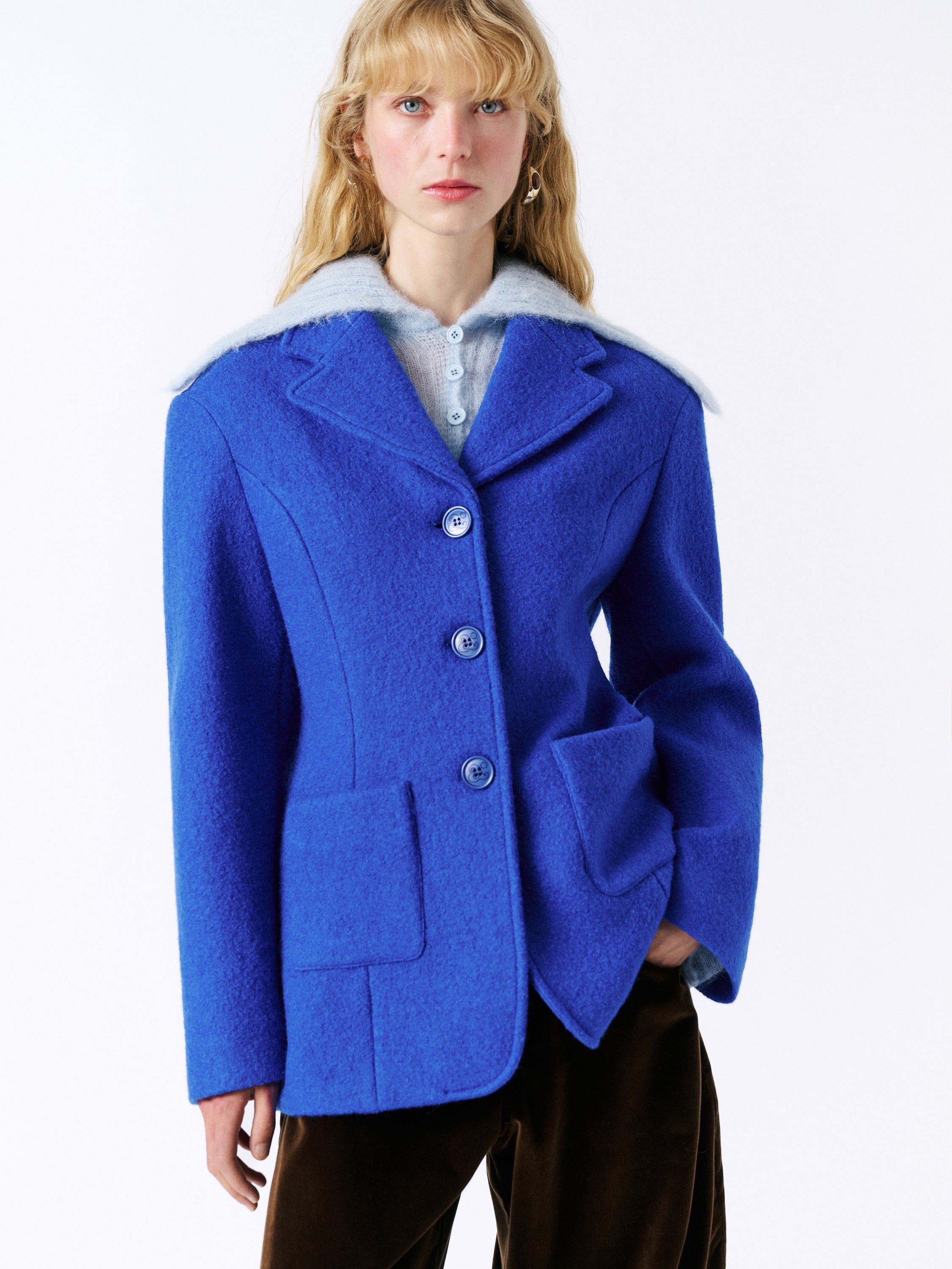 Selma Jacket - Blue — view 2