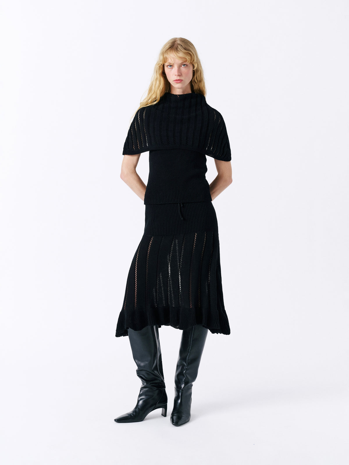 Bruschetta Top Black – image 2 of 8