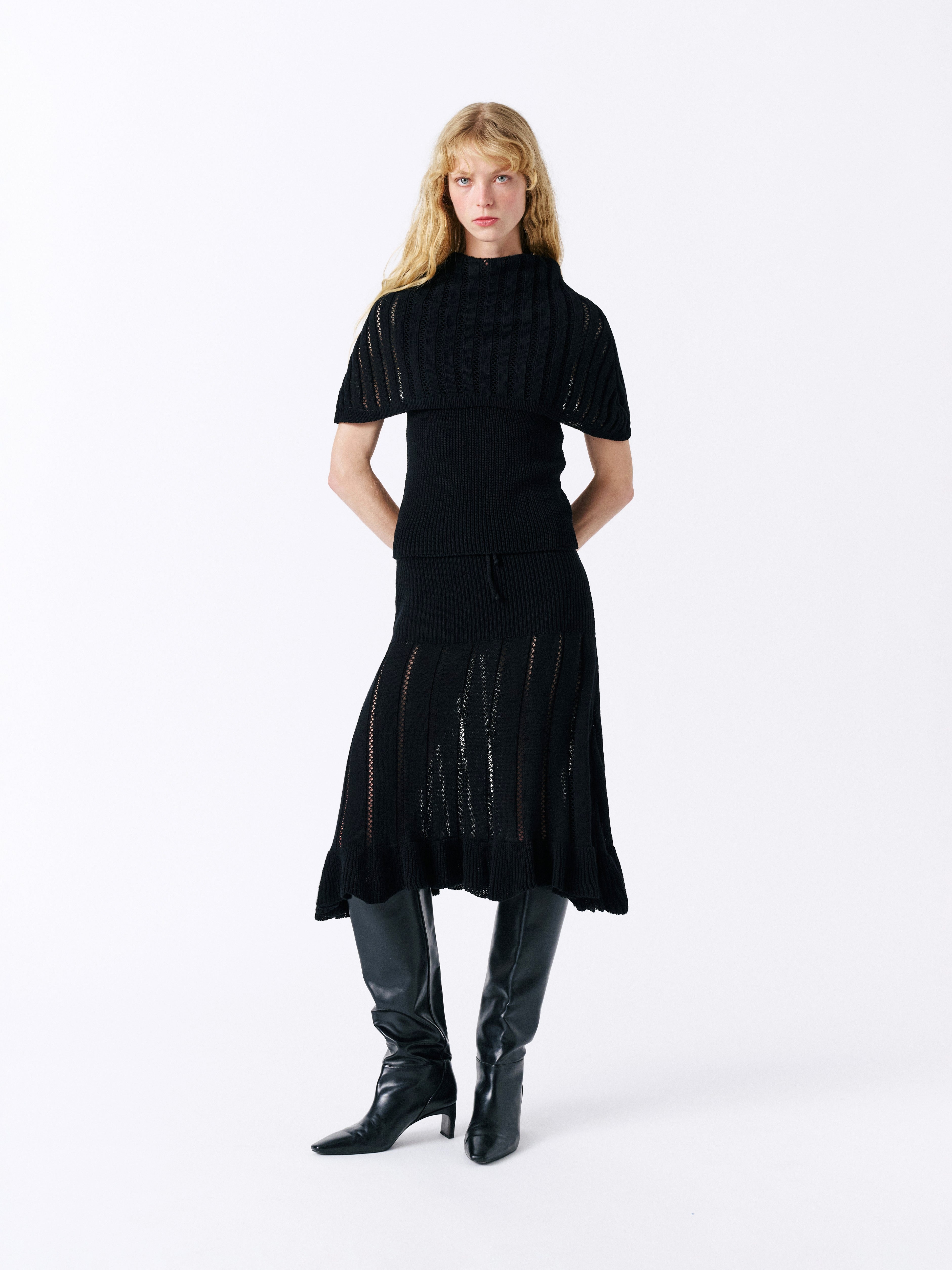 Bruschetta Skirt Black – image 3 of 8