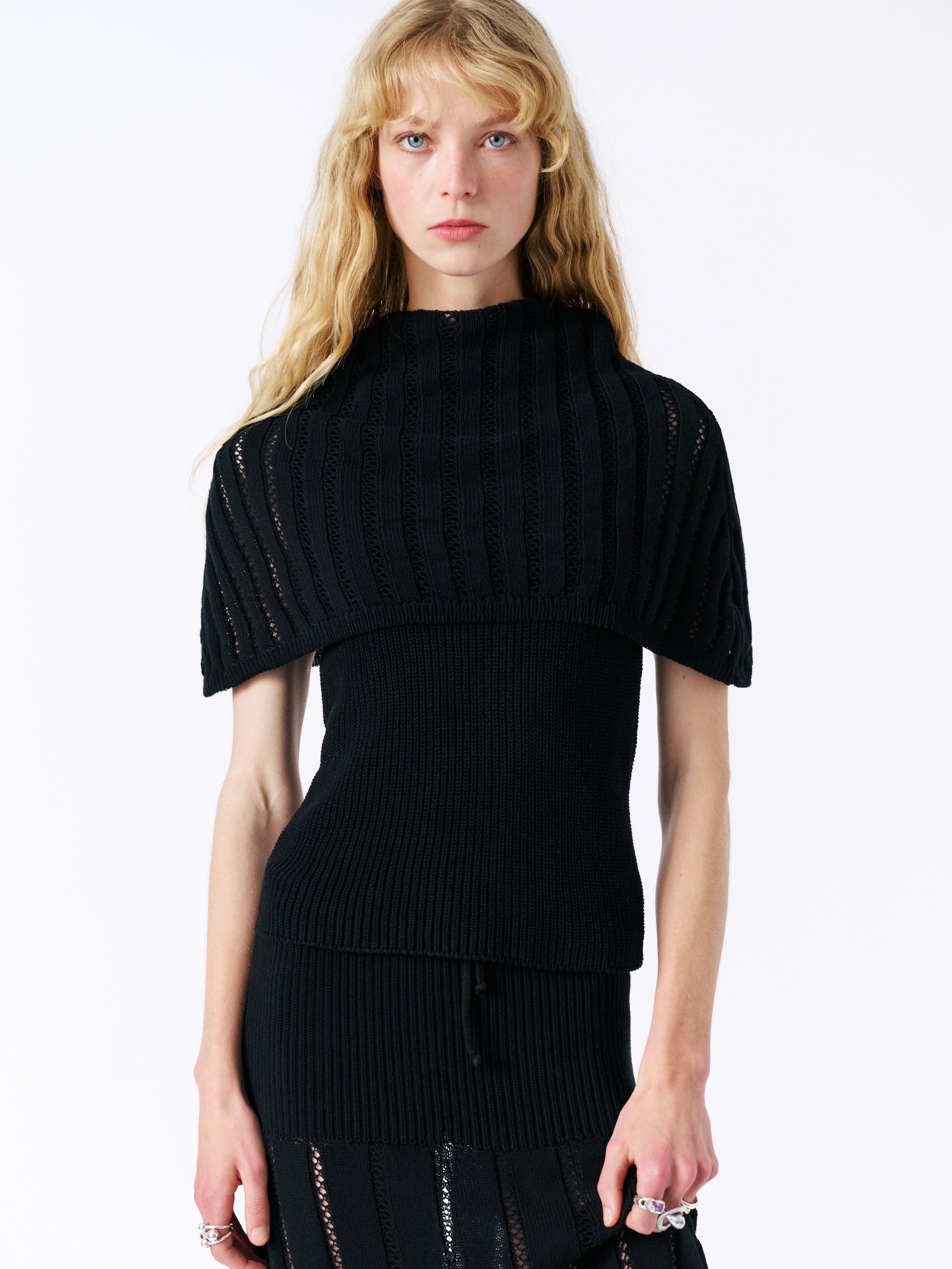 Bruschetta Top Black – image 1 of 8