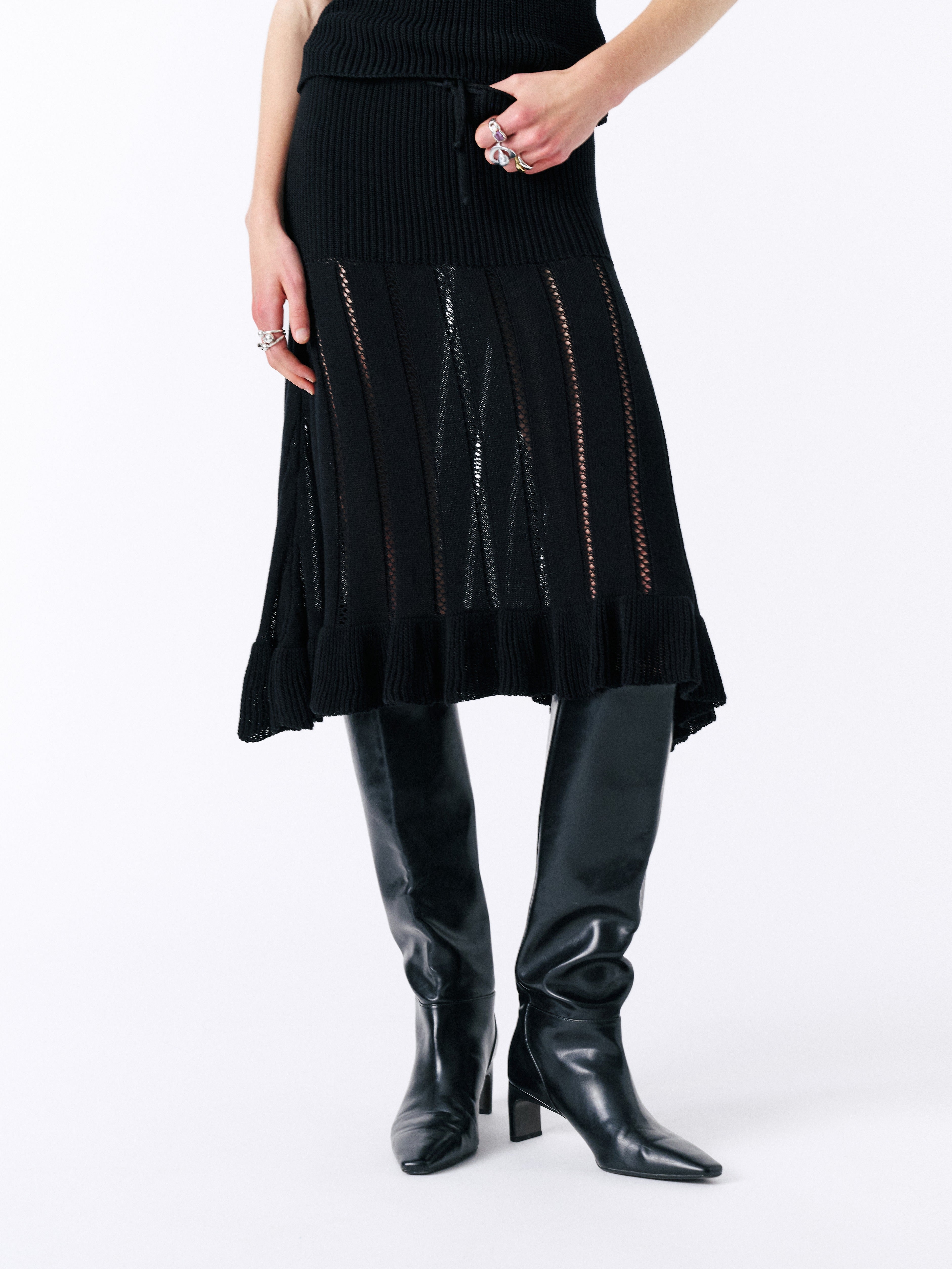 Bruschetta Skirt Black – image 1 of 8
