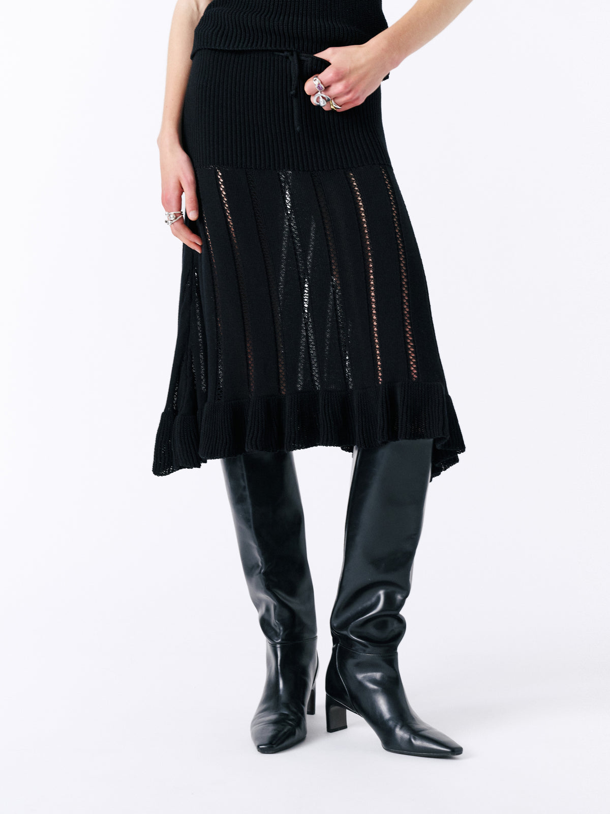 Bruschetta Skirt Black – image 1 of 8