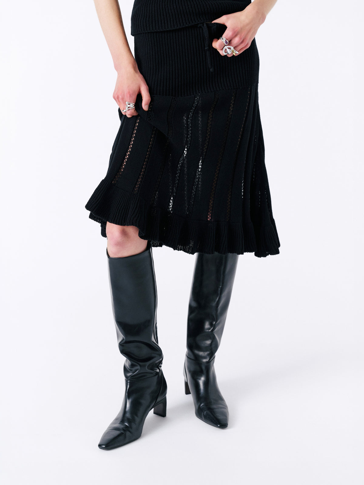 Bruschetta Skirt Black – image 2 of 8