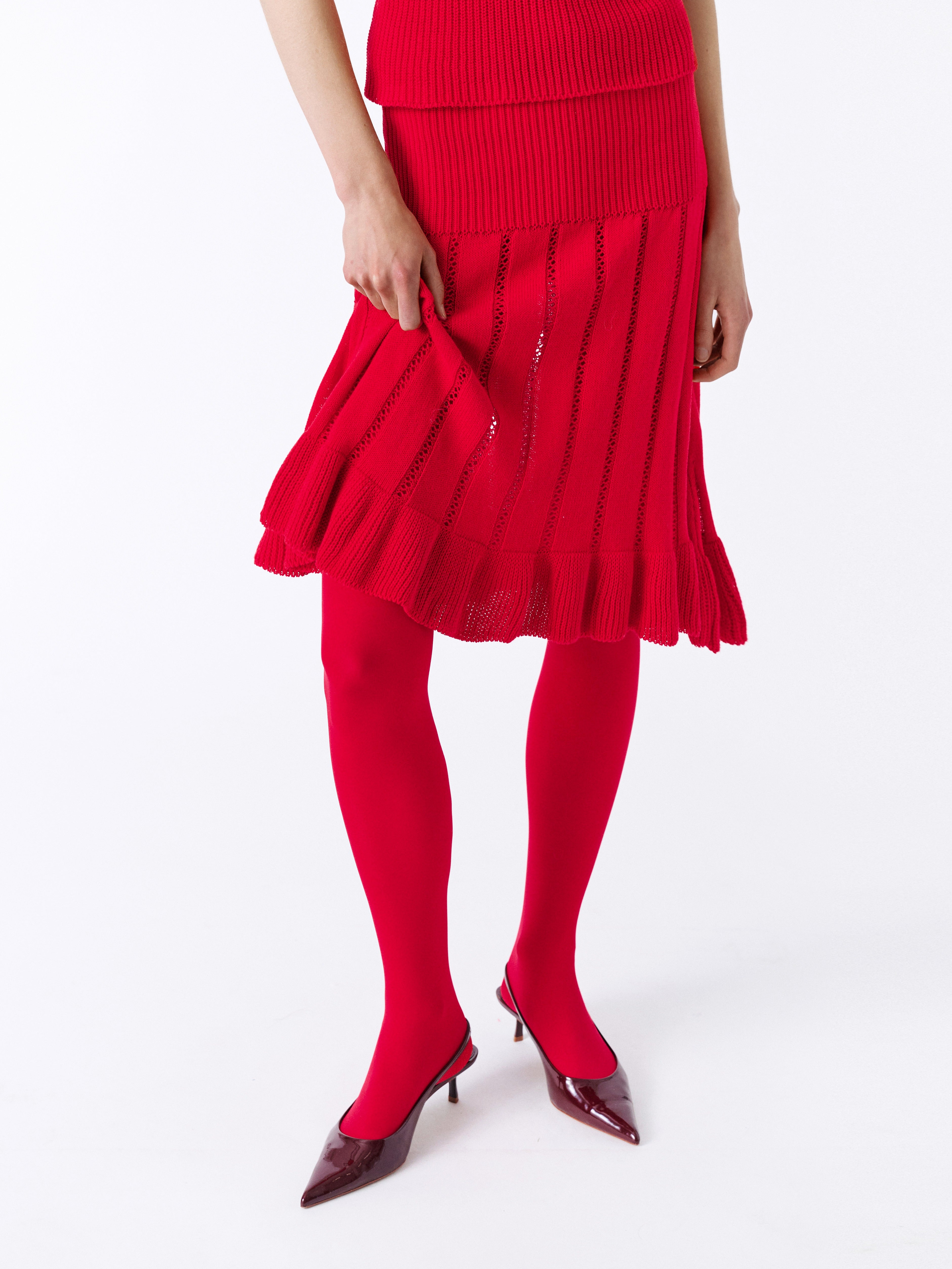 Bruschetta Skirt Red – image 2 of 9