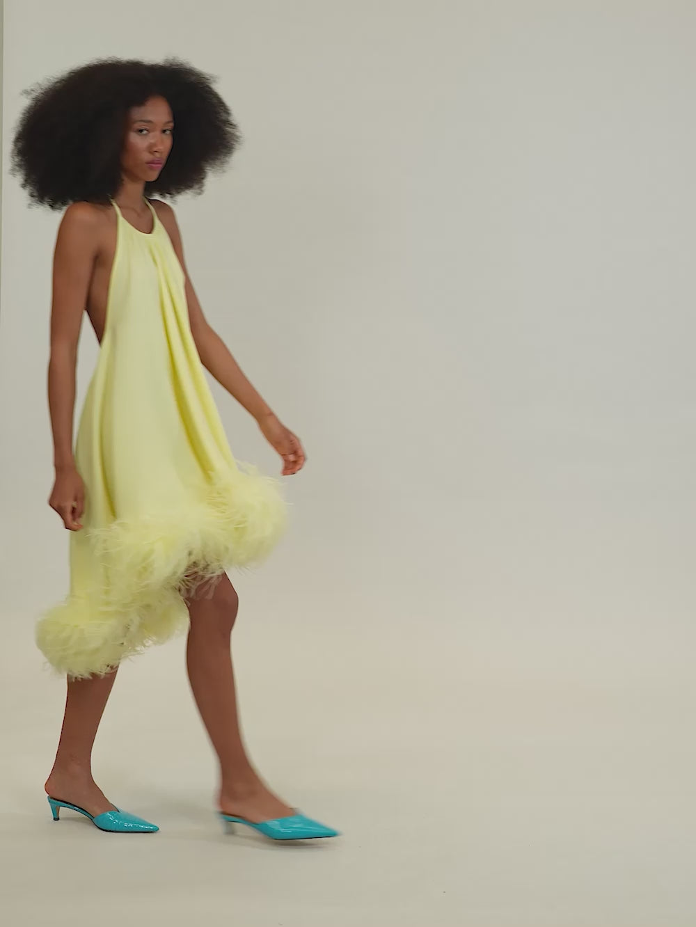 Georgia Dress Chamomile* – Art Dealer